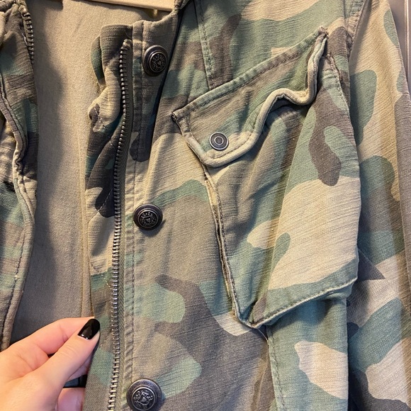 Free People Not Your Brother’s Camo Jacket - Picture 4 of 6
